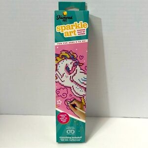 DIAMOND ART DMA50480 KIT 8X8 SPARKLE FLYING UNICORN